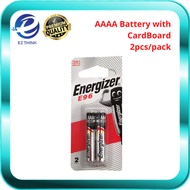 Energizer Battery with CardBoard AAAA Alkaline Battery EZ