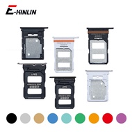 Sim Card Tray Socket Slot Reader Adapter For OPPO Realme 7 Pro 7i MTK G85 Micro SD Connector Contain