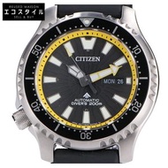 西鐵城 NY0130-08E Promaster FUGU 黑色錶盤潛水錶 [二手]