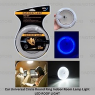 Car Universal Circle Round Ring Indoor Room Lamp Light LED ROOF LIGHT