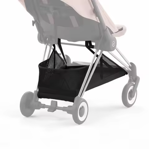 Stroller Shopping Basket For Cybex Coya Buggy Diaper Bag Larage Capacity DIY Baby Pushchair Replacem