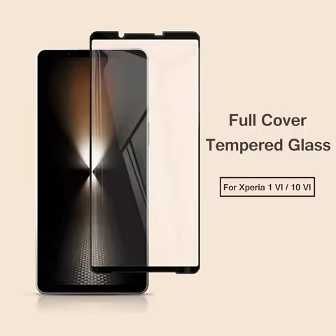 For Sony Xperia1 Xperia 1 10 VIII VII VI Mark 8 7 6 Full Cover Tempered Glass Screen Protector Explo