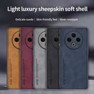 Luxury Sheepskin Leather Case Compatible For Vivo Y500 Pro Soft Shockproof Back Cover For Vivo Y500
