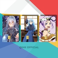 21-23 STICKER FLAZZ ANIME GAMBAR TENSEI SHITARA SLIME F89L7/XJ7AD/ SKIN KARTU AESTHETIC ANIME TENSEI