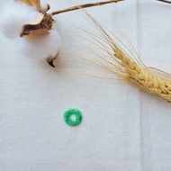 天然緬甸A貨翡翠花青平安扣