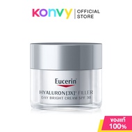 Eucerin Hyaluron [3X] + Filler Day Bright SPF30 50ml ยูเซอริน ไฮยาลูรอน ครีมบำรุงผิวหน้า ลดเลือนริ้ว