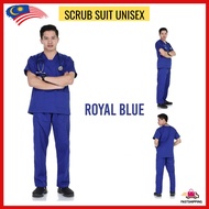 [READY STOCK] Scrub Suit-Scrub Suit Medical-Baju Scrub-Medical Scrub-Suit-Scrub-Scrub Suit Uniform-Scrub Suit Nurse