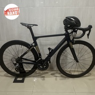 Roadbike java vesuvio+helm+garmin 530 banyak bonus