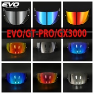 EVO Gt Pro Visor Lens GSX 3000 Lens Iridium Lens REVO Visor For EVO/SEC/Zebra Visor Lens