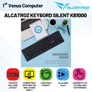 Alcatroz Xplorer C3600 Keyboard + Mouse Combo Silent and Spill Proof Gaming - Warranty / KEY01-ALC