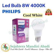 Philips 8 Watt 220V Semi-White White LED Bulb 4000 Philips