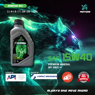 MOTION 15W40 Premium Diesel Mineral Lubricant Car Engine Oil 1L 4L 7L API CI-4 Engine Oil Lubricant