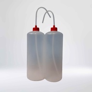 1 Liter Hose Bottle for Bird or Chicken Drinking Container, Thick HDPE Material, 1000ml Capacity, Pr