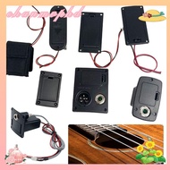 CHANMVPHD 9V Battery Boxes 2 Pin Plug 8 Styles Active Bass Pickup Battery