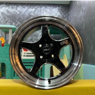 WELD 15'' 4H100 ET40 BLACK / WHITE NEW SPORT RIM