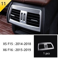 Maxwell8 essories cho BMW X5 X6 F15 F16 xe bên trong sang số máy điều hòa CD Bảng điều chỉnh tay vịn