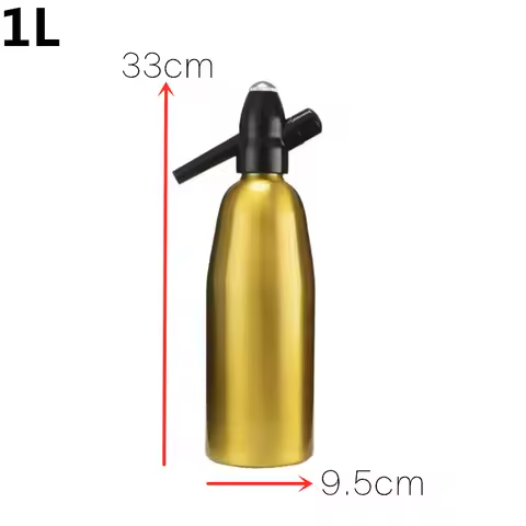 1L Sparkling Water Maker Flavor Soda Blaster CO2 Cocktail Bubble Drinks Pressurizer Soda Siphon Acce
