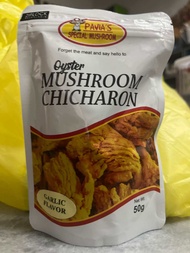 Mushroom Chicharon Snack 50grams(Garlic)