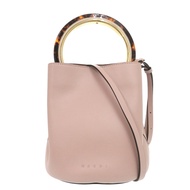 กระเป๋าถือหนังสีชมพู Marni PANNIER รุ่น Pannier 0898 สภาพเหมือนใหม่ [มือสอง] MARNI