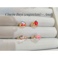 XT4* Ring children's ring/ baby ring/ baby ring/ children's ring/ 375 ring/ 375 baby ring 375 8k chi