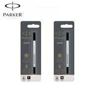 Pack of 2 Parker Quink Ink Roller Ball Pen Refills, Black Ink, Fine &amp; Medium Point(0.5mm/0.7mm)
