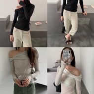 INBYIN-SLIM LONG SLEEVE TOP-I4113