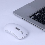 靜音無線充電鼠標（白色 充電版）