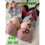 A9 Non-Wired Bra Thin Foam Nobla Cup B Size 34-42 Keeps Shape Close. Keep The Base Of The Beautiful 