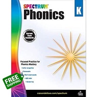 สั่งเลย !! Spectrum Phonics Grade K (Spectrum) (CSM) สั่งเลย!! หนังสือภาษาอังกฤษมือ1 (New)