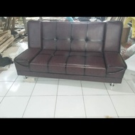 Sofa Bed Venesia Sofa Bed Minimalis Ekonomis Kulit Oscar