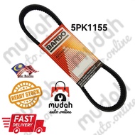 BANDO Fan Belt 5PK1155 for Honda City SEL V-tec
