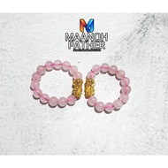 0.10GM-999 GOLD PIXIU RING-999 ROSE QUARTZ PIXIU RING-999 PIXIU CINCIN-999 GOLD-999 ROSE QUARTZ 0.4M