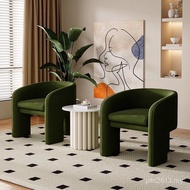 Denmark Red Single Chair Triangle Chair Designer Chair Sofa Chair Retro Single Chair Lonely Style Le