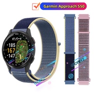 Garmin Approach S50 strap Nylon strap for Garmin Approach S50 smart watch strap Sports wristband