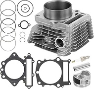 Cylinder Piston Gasket Kit Compatible with Yamaha Grizzly 600 YFM600F/YFM600FH/YFM600FWA 1998 1999 2