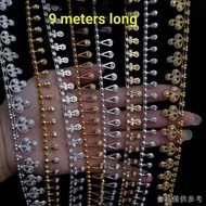 [DIY Jewelry Accessories] Hand-Sewn Minority Ethnic Jingpo Ethnic Miao Ethnic Golden Silver Rhinesto
