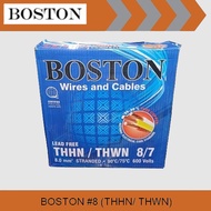 Boston #8 THHN/ THWN Stranded Wire (#8/7-8.00mm sq) 7 Strand AWG Sold per 150m Box