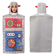 Halloween Funny Costume Children Adult Robot COS Robot Sponge Costume Parent-Child Stage Performance