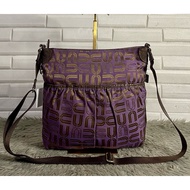 Preloved UNGARO Rare Canvas Monogram Crossbody Sling Bag