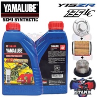 YAMALUBE SEMI SYNTHETIC ENGINE OIL 10W40 1L YAMAHA MINYAK HITAM 1LITER / OIL NUT / OIL FILTER / OIL DRAIN YAMAHA