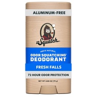 Dr. Squatch Natural Men’s Deodorant – Aluminum Free Natural Deodorant Men with Charcoal & Postbiotic