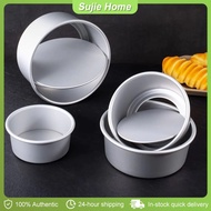 4/6/8/10 Inch Round Cake Molder Removable Bottom Baking Pan Cheesecake Pan Bento Cake Cupcake Molder