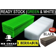 Floral Foam Brick Flower Foam Span Bunga Kering Tak Berhabuk Tebal Span Putih Bouquet Sponge Gubahan