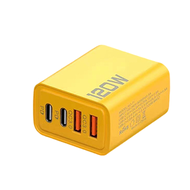 หัวชาร์จเร็ว หัวชาร์จPD120W Fast Charger Adapterหัวชาร์ทไฟ5V/3.1Aที่ชาร์จแบตType-C+2USBอแดปเตอร์ชาร์