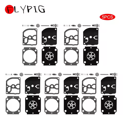 5x Carb Carburetor Rebuild Repair Kit Diaphragm Gasket for Sthil 017 018 MS180 MS170 BG66 BG86 ZAMA 