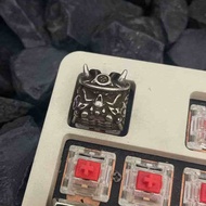 Art key artisan keycap samurai keycap Metal keycaps mechanical keyboard keycap personalized keycap c