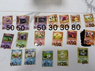 初代舊背日文 PTCG 寵物小精靈/御三家 平卡合集