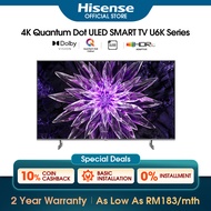 [NEW] Hisense Quantum Dot ULED 4K Smart TV / 电视机 (60Hz) - (55") 55U6K / (65") 65U6K / (75") 75U6K