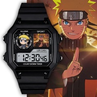 [READT STOCK] Kageninja Naruto Sasuke Kakashi Uchiha Itachi Merchandise Wrist Watch Student Waterpro