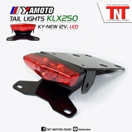 ชุดไฟท้ายแต่ง/ท้ายสั้น KLX250  ทรงKY-NEW ไฟเลี้ยวในตัวไฟLED (สินค้าพร้อมส่ง ส่งฟรี)